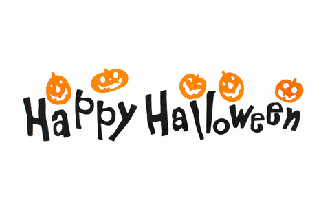 Festive Halloween Window Stickers Festive Halloween Pumpkin Happy Halloween Window Sticker ***NO SKU OR SELL PRICE