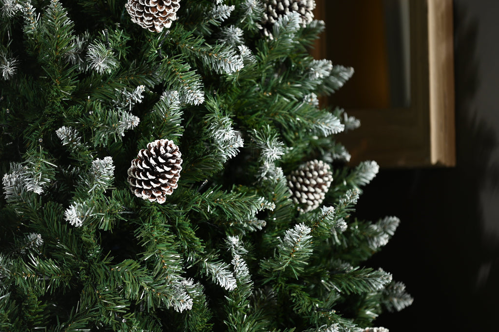Festive Artificial Trees Pre Lit Festive - Hertford Pine - 8ft/240cm Christmas Tree