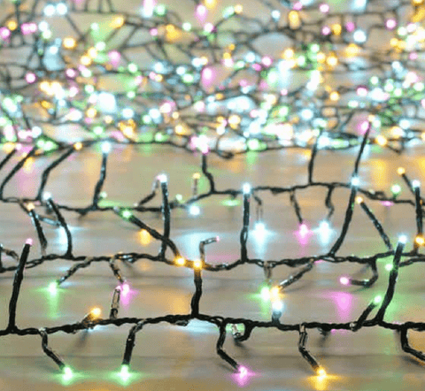 Festive String Lights Christmas Festive Multi-Function Cluster String Lights Aurora 2000L