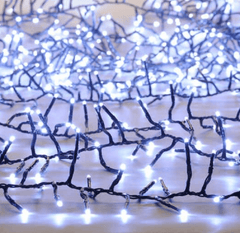 Festive String Lights Christmas Festive Multi-Function Cluster String Lights Cold White
