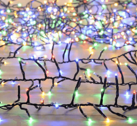 Festive String Lights Festive Multi-Function Cluster String Lights Multi 1000L