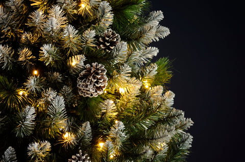 Festive Artificial Trees Pre Lit Festive - Pre Lit Grand River Pine - 5ft/150cm Christmas Tree