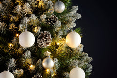 Festive Artificial Trees Pre Lit Festive - Pre Lit Grand River Pine - 5ft/150cm Christmas Tree