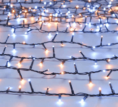 Festive String Lights Festive Sparkle String Lights Mixed Warm White/Bright White