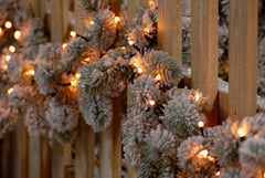 Festive String Lights Christmas Festive Warm White Glow Worm Lights 760L