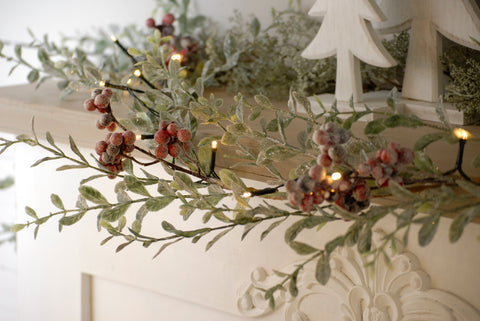 Festive String Lights Christmas Festive Warm White Timer String Lights 100 B/O