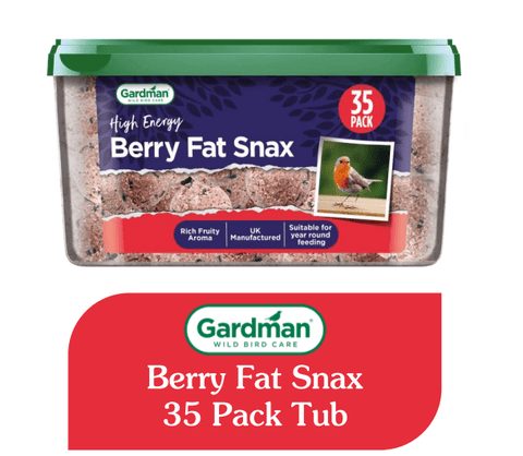 Gardman Suet Cakes Gardman Berry Fat Snax Tub 35 Pk