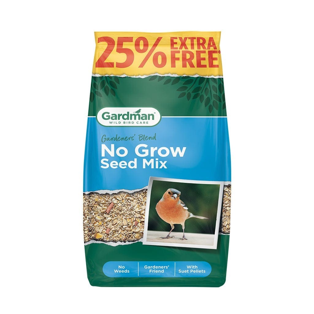 Gardman Bird Seed Mixes Gardman No Grow Seed Mix (1.6kg+ 25% Extra Free)