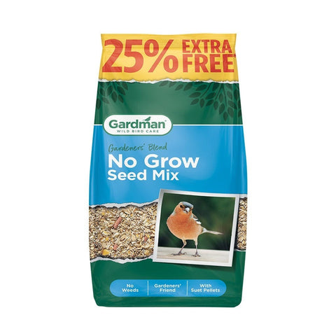 Gardman Bird Seed Mixes Gardman No Grow Seed Mix (1.6kg+ 25% Extra Free)