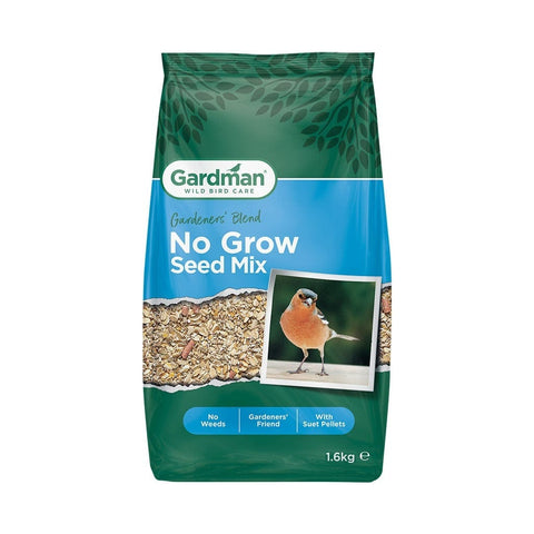 Gardman Bird Seed Mixes Gardman No Grow Seed Mix 1.6kg