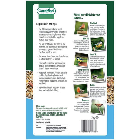 Gardman Bird Seed Mixes Gardman No Grow Seed Mix 12.55kg