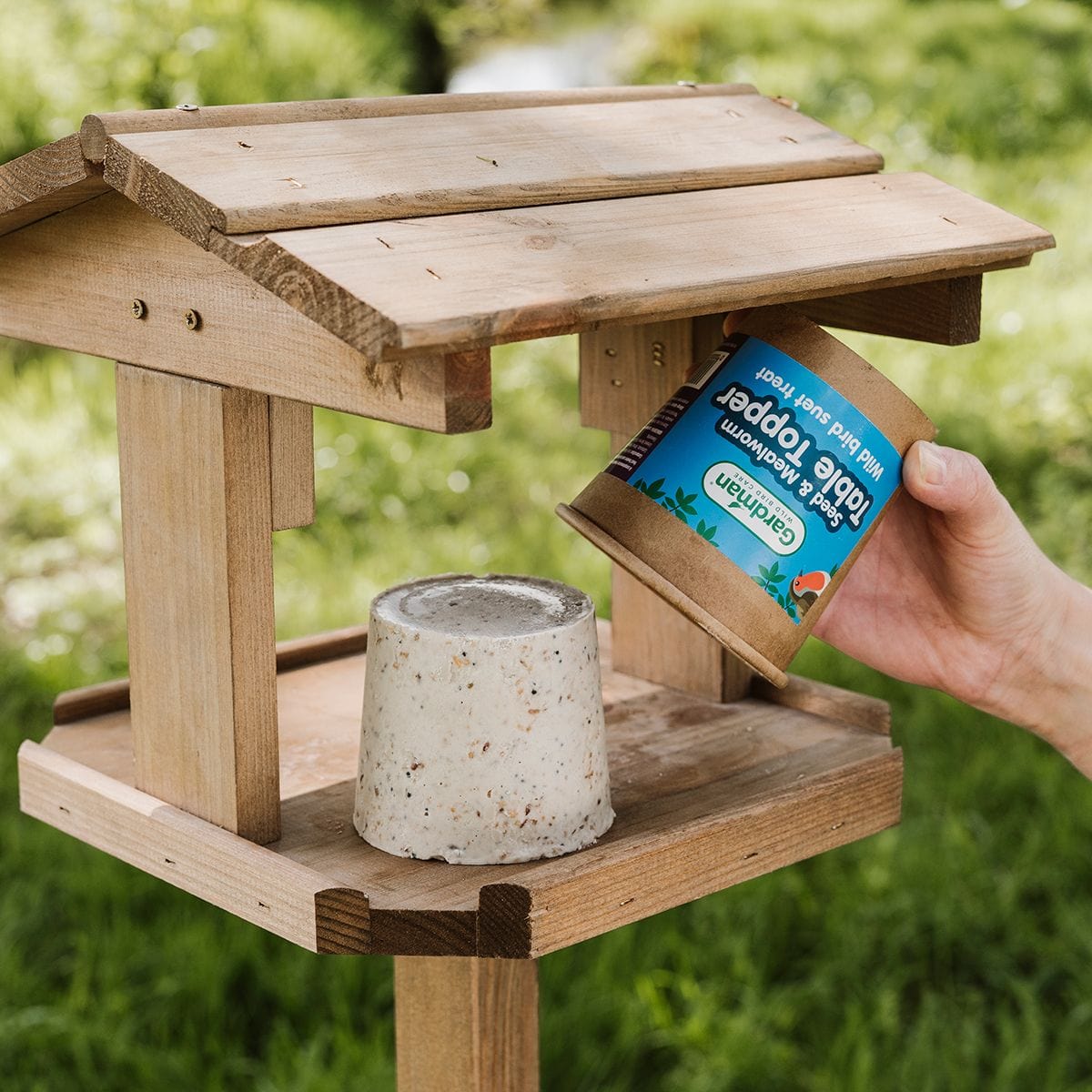 Seed Topper Gardman Seed & Mealworm Table Topper – Trowell Garden Centre