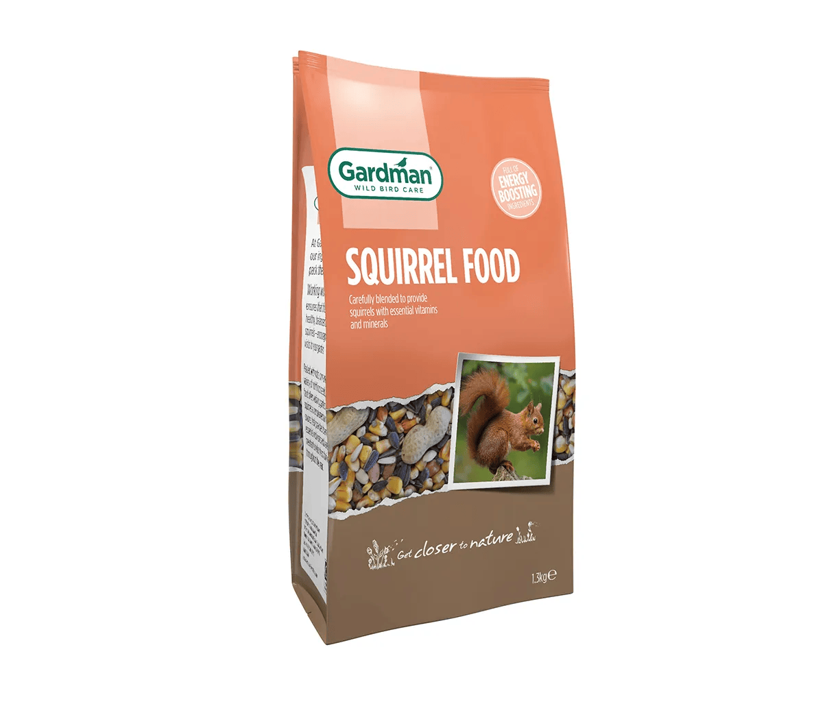 Ernest Charles Squirrel Food Gardman Squirrel Food 1.3kg