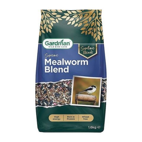 Gardman Bird Seed Mixes Gardman Supreme Mealworm Blend 1.6kg