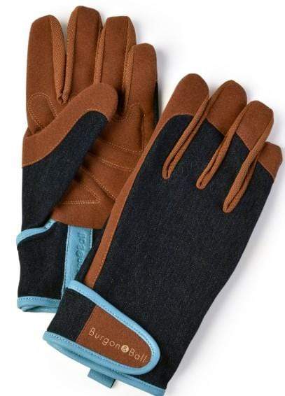 Burgon & Ball Gloves Burgon & Ball Gardening Denim - S/M