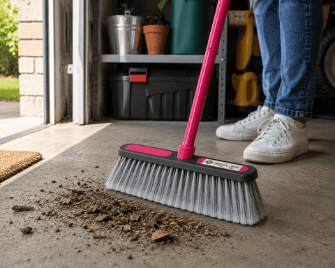 Green Jem Brooms Green Jem Household Broom - Various Colours Available