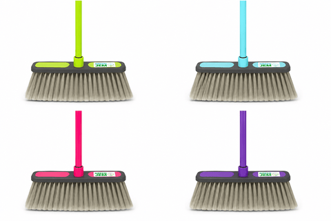 Green Jem Brooms Green Jem Household Broom - Various Colours Available