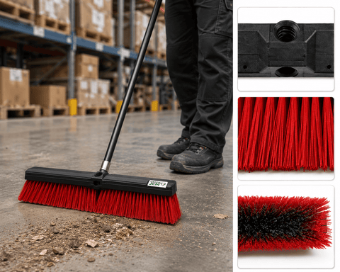 Green Jem Brooms Green Jem Industrial Broom 24"