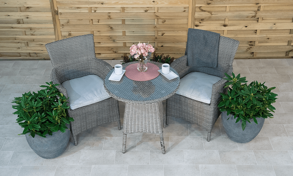 Harbo Garden Furniture Set Harbo Olivia Liquorice Bistro Set