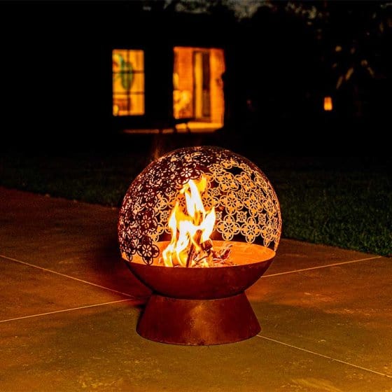 Havana Fire Pit Havana Damasque Fireglobe