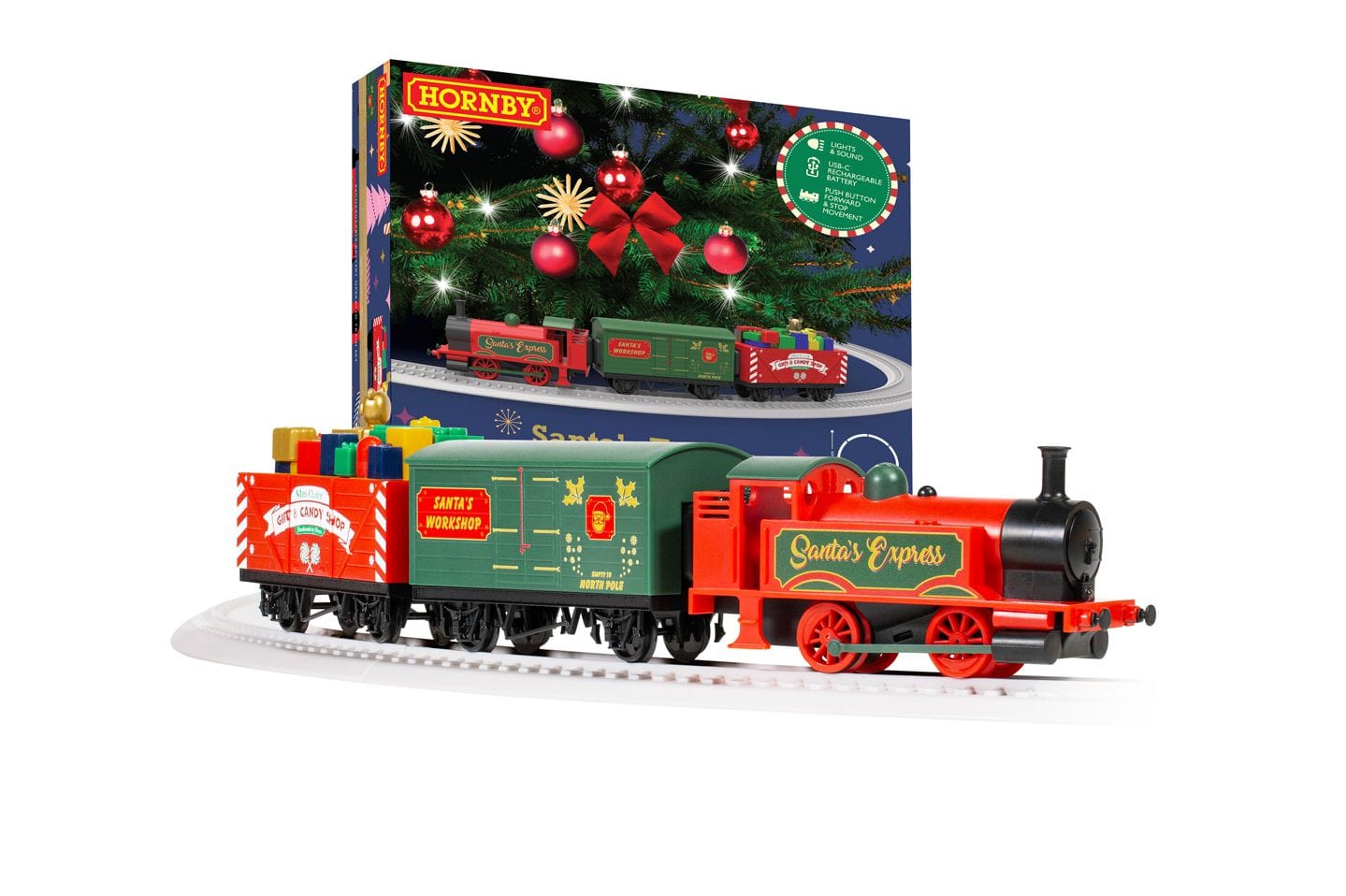 My Village Decorations Landscaping Hornby Santa's Train