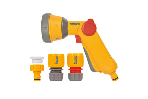 Hozelock Spray Guns Hozelock Multi Spray Gun Soft Touch & Fittings Kit