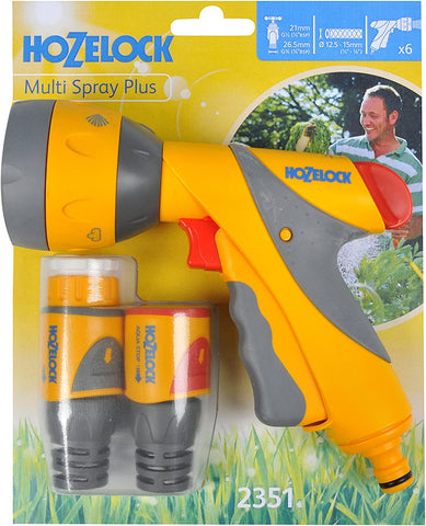 Hozelock Spray Guns Hozelock Multi Spray Plus Gun & Fittings Set