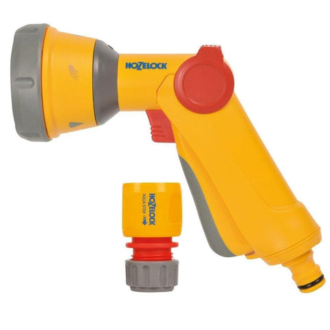 Hozelock Spray Guns Hozelock Soft Touch Multispray Gun & Aquastop Connector