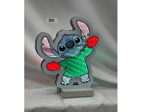 Festive LED light Infinity Dancing Disney Stitch LED Light – 20cm