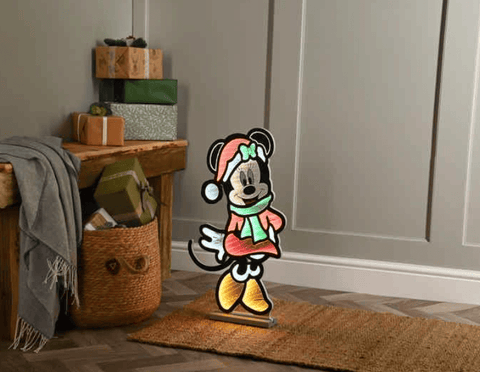 Festive LED light Infinity Disney Minnie Mouse Christmas LED Light – 40cm