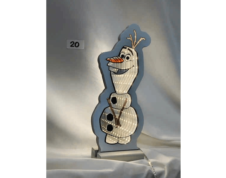 Festive LED light Infinity Disney Olaf LED Light – 20cm