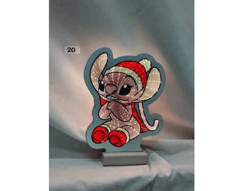 Festive LED light Infinity Pink Angel Disney LED Light – 20cm