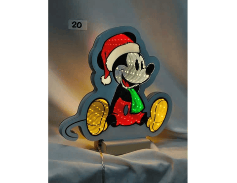 Festive LED light Infinity Sitting Disney Mickey Mouse LED Light – 20cm