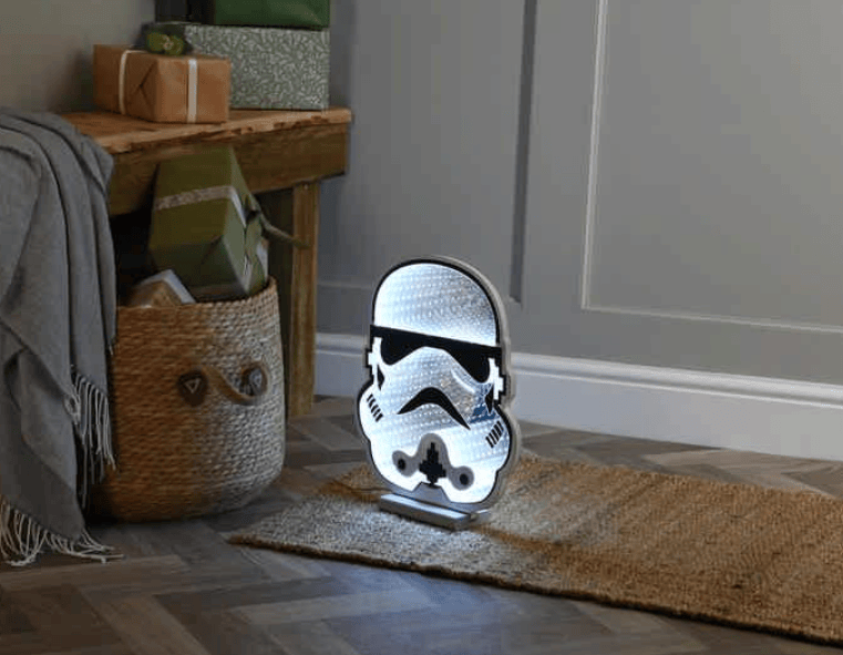 Festive LED light Infinity Stormtrooper Head LED Light – 40cm