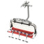JägernDorfer Cable Cabin JagernDorfer 6 Seat Cable Car Red/Grey