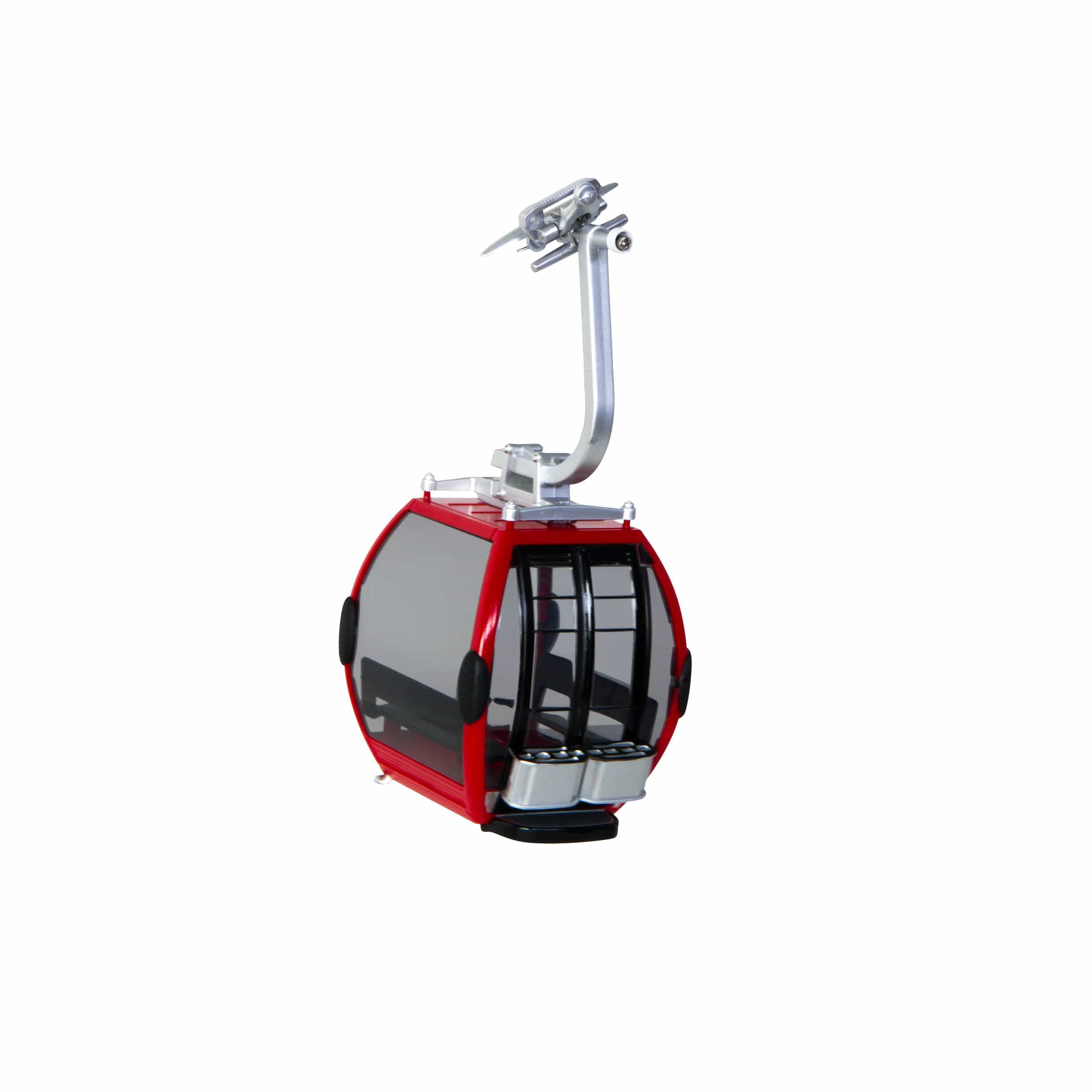 JagernDorfer Mini Scene Cable Cabin Omega Red/Black 1:32