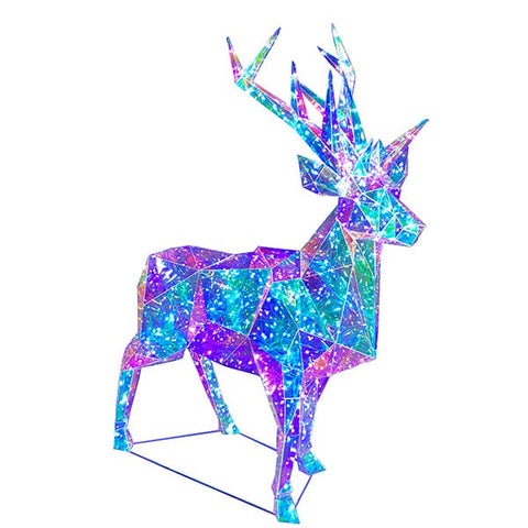 Jingles Iridescent Deer 90cm