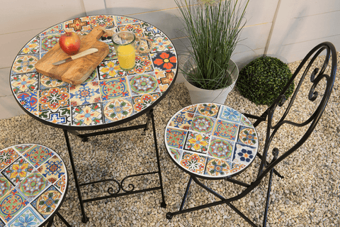 Kaemingk Furniture Bistro Set Kaemingk Braga Mosaic Bistro Set