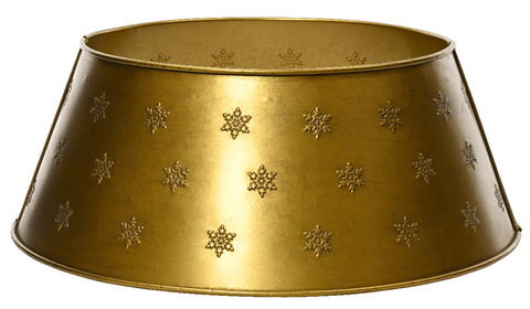 Kaemingk Tree Ring Kaemingk Gold Snowflake Christmas Tree Ring