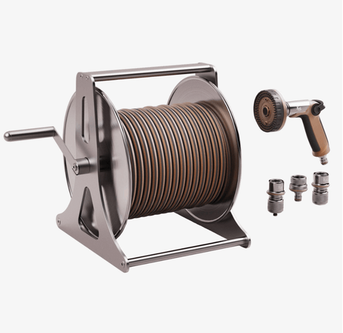 Kent & Stowe Hose Reels & Pipes Kent and Stowe The Metal Hose Reel Set
