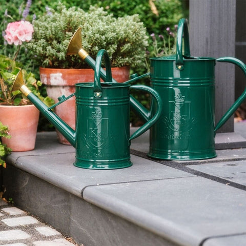 Kent & Stowe Watering Can Kent & Stowe Metal Watering Can Forest Green 9L