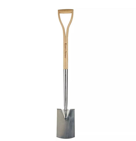 Kent & Stowe Border Spade Kent & Stowe Stainless Steel Border Spade 104cm Length