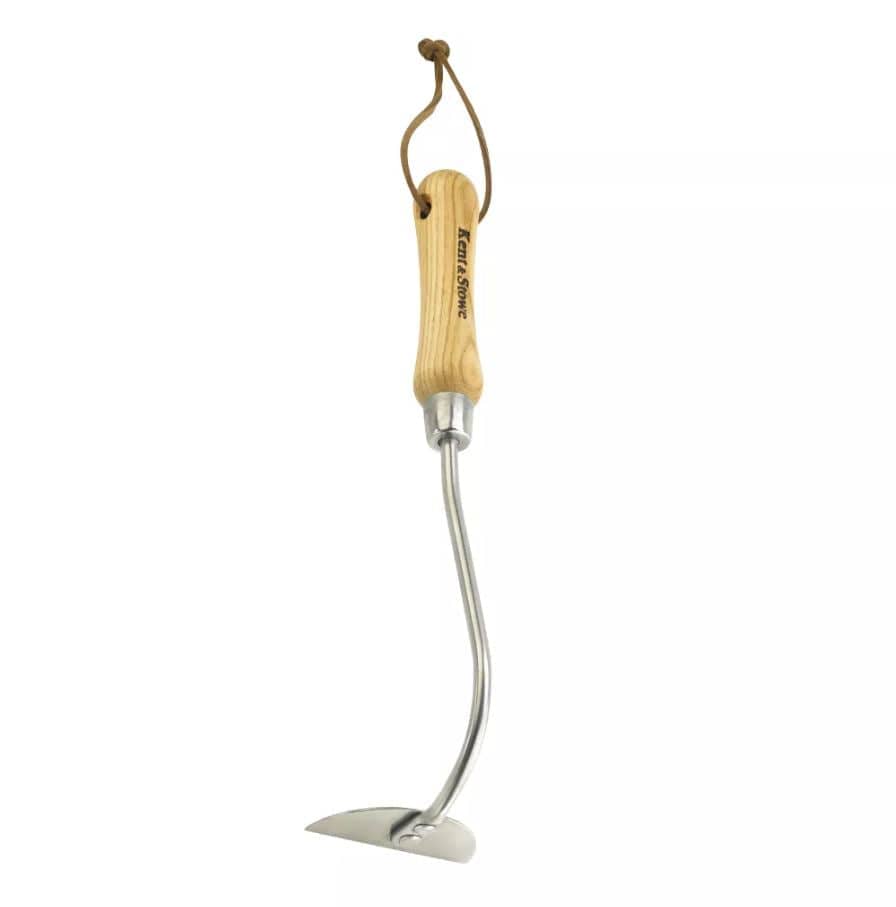 Kent & Stowe Hand Tools Kent & Stowe Stainless Steel Hand Onion Hoe 34cm Length