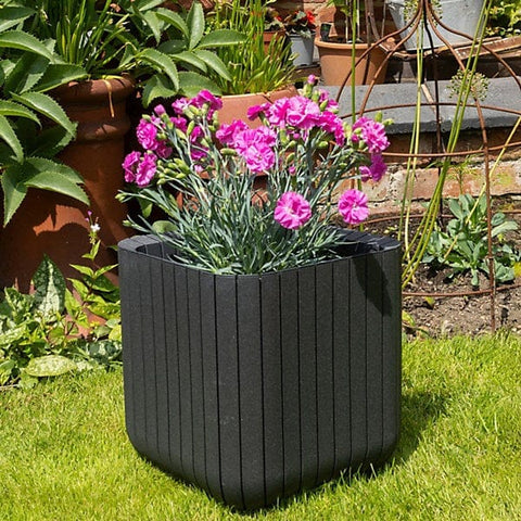 Keter Planters & Pots Keter Anthracite Medium Cube Planter