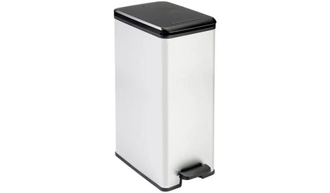 Stewart Garden Composter Bin Keter Deco Slim Pedal Bin 40L