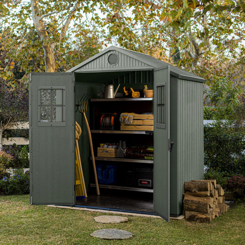 Keter Garden Sheds Keter Henley 6x4ft Shed