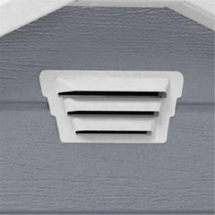 Keter Garden Sheds Keter Manor Outdoor Apex Garden Storage Shed, 6 x 5 feet - Grey
