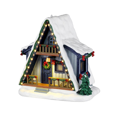 Lemax Vail Village Table Accents Lemax A-frame Rental Home, Ac Adaptable