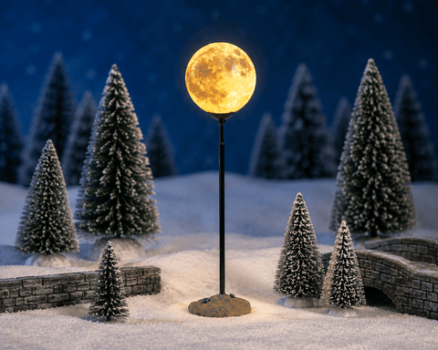 Lemax Other Accessories Lemax Accessory, Lighted Village Moon
