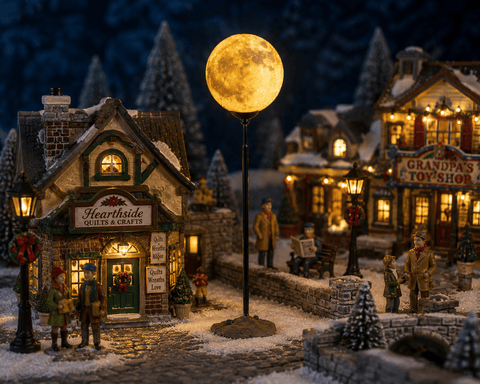 Lemax Other Accessories Lemax Accessory, Lighted Village Moon